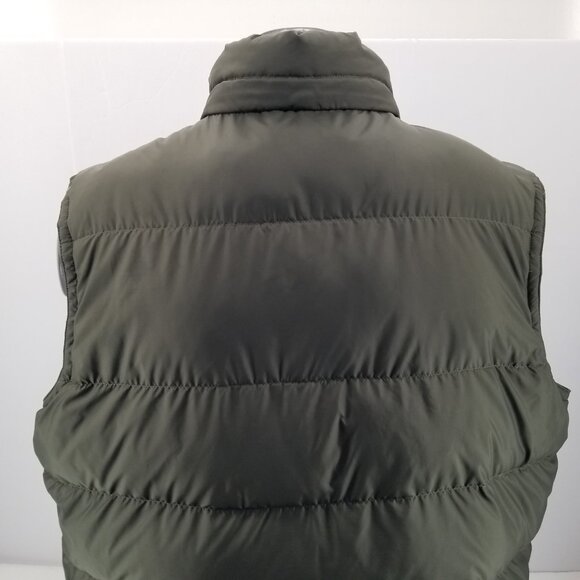 Polo Ralph Lauren Puffer Down Vest Mens 2XB Big Green Jacket Full Zip VINTAGE - Picture 4 of 12